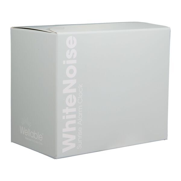 Wellable™ White Noise Sunrise Alarm Clock