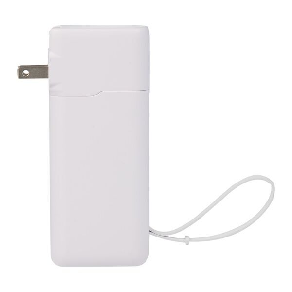 UL Listed 20W PD Power Bank w/ AC Plug, 10000mAh