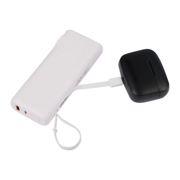 UL Listed 20W PD Power Bank w/ AC Plug, 10000mAh