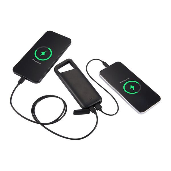 Clip Clap Water Resistant Power Bank, 5000mAh