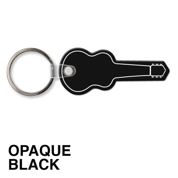 Guitar Soft Vinyl Key Tag
