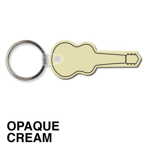 Guitar Soft Vinyl Key Tag