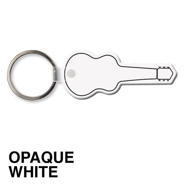 Guitar Soft Vinyl Key Tag