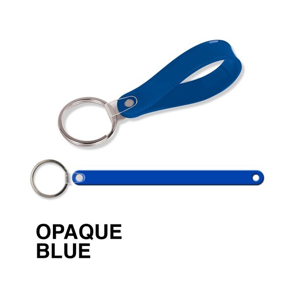 Short Loop Soft Vinyl Key Tag