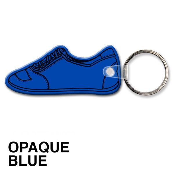 Running Shoe Soft Vinyl Key Tag