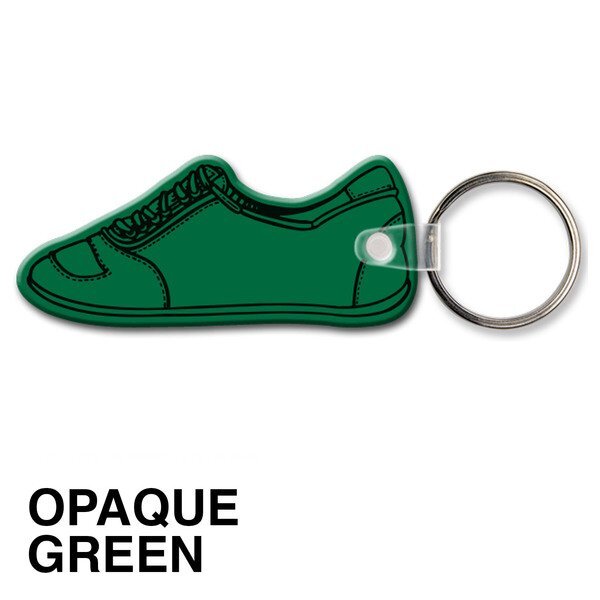 Running Shoe Soft Vinyl Key Tag