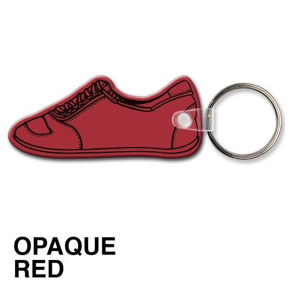 Running Shoe Soft Vinyl Key Tag