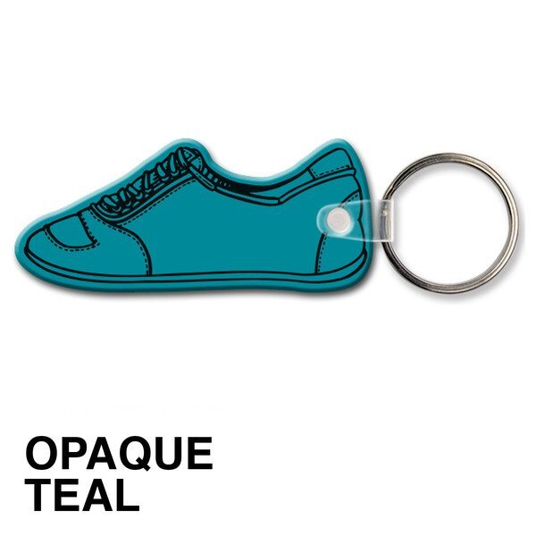 Running Shoe Soft Vinyl Key Tag