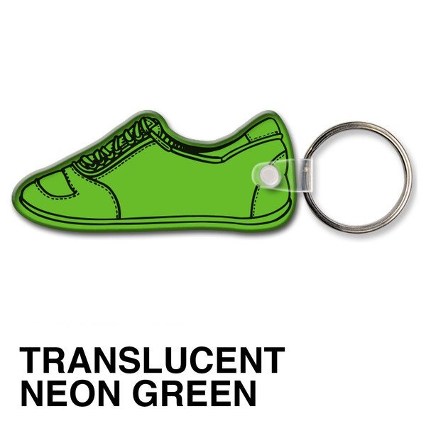 Running Shoe Soft Vinyl Key Tag