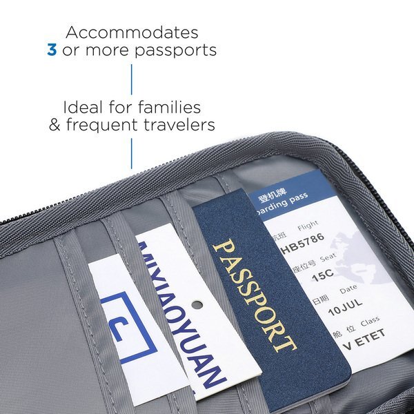 AeroLOFT™ Polyester Travel Wallet Organizer