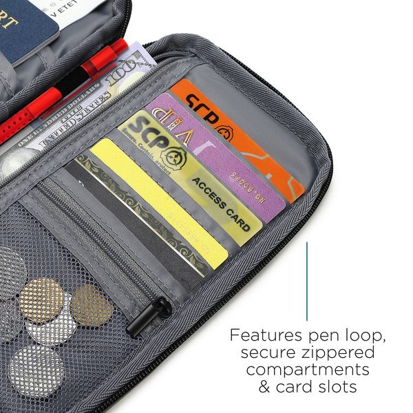 AeroLOFT™ Polyester Travel Wallet Organizer