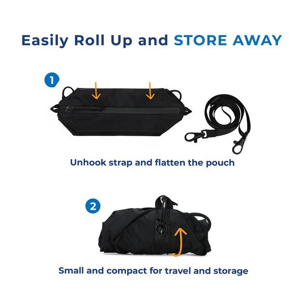 AeroLOFT™ Space Saver Polyester Zip Pouch