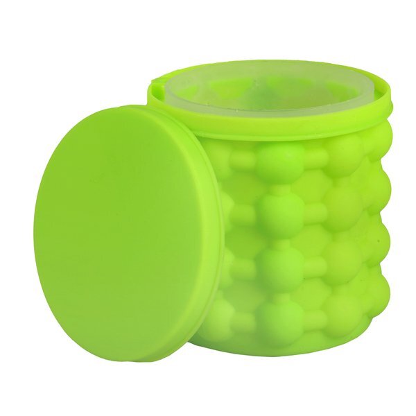 Silicone Ice Cube Maker & Bucket