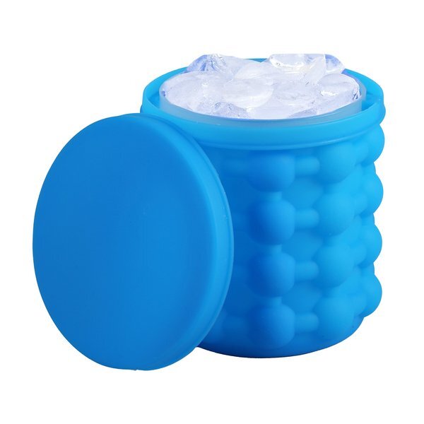 Silicone Ice Cube Maker & Bucket