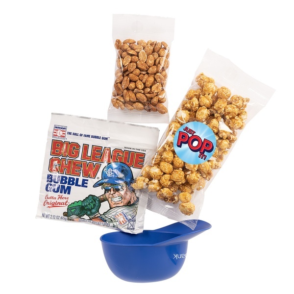 Take Me Out to the Ball Game Helmet Snack Kit