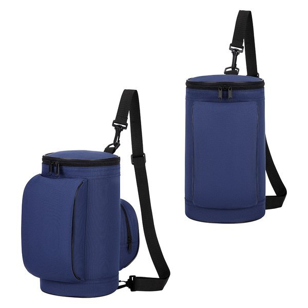 Malibu 8-Can Polyester Crossbody Cooler Bag