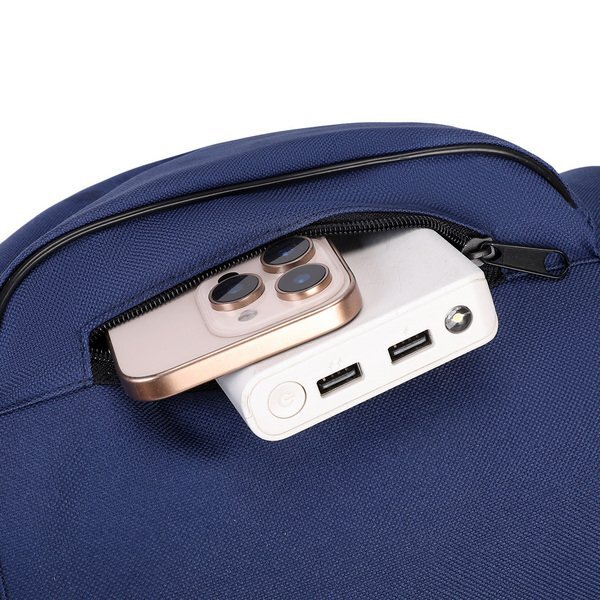 Malibu 8-Can Polyester Crossbody Cooler Bag