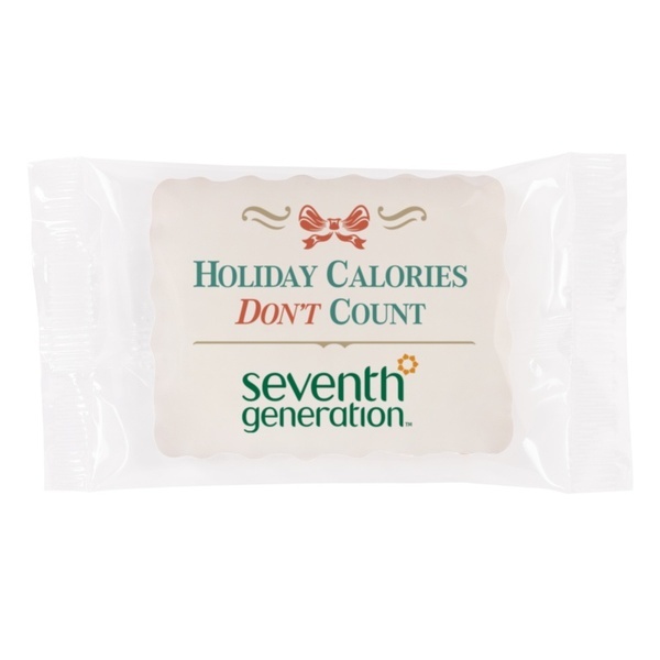 Iced Vanilla Rectangle Cookie with Edible Imprint