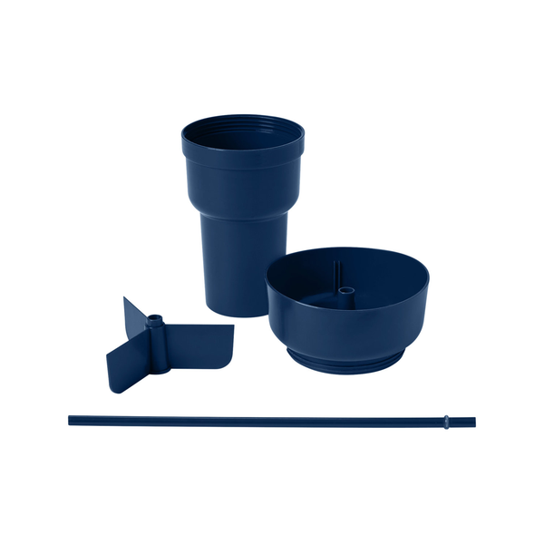 Team 365 1L Recycled PP Stadium Tumbler With Snack Bowl