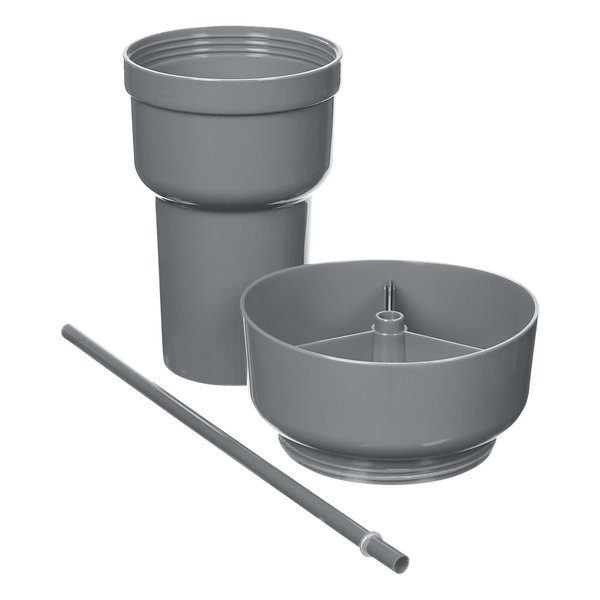 Team 365 1L Recycled PP Stadium Tumbler With Snack Bowl