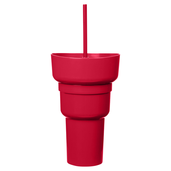 Team 365 1L Recycled PP Stadium Tumbler With Snack Bowl