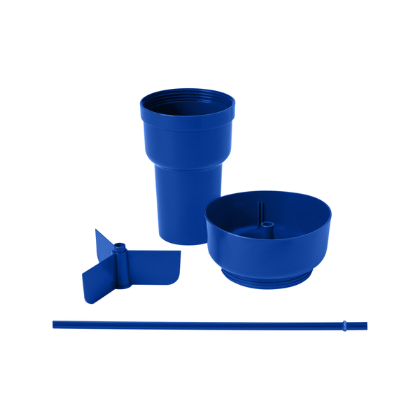 Team 365 1L Recycled PP Stadium Tumbler With Snack Bowl