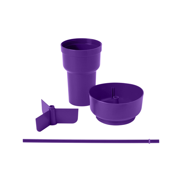 Team 365 1L Recycled PP Stadium Tumbler With Snack Bowl