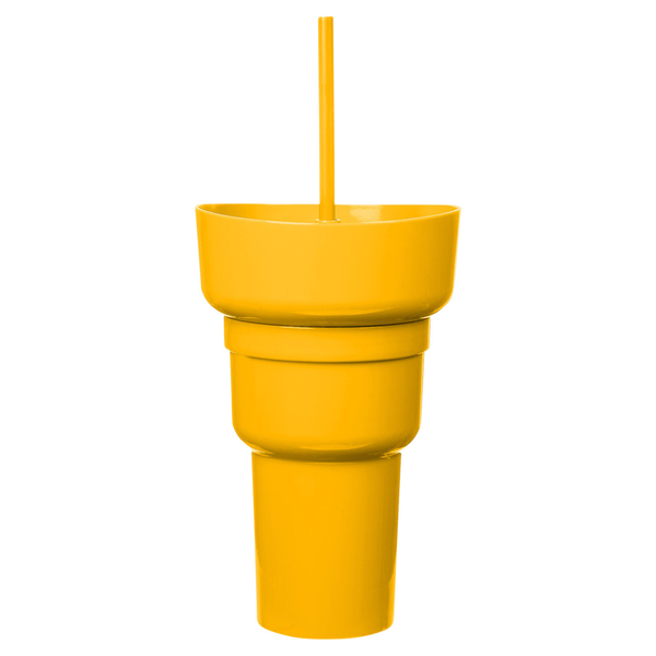 Team 365 1L Recycled PP Stadium Tumbler With Snack Bowl