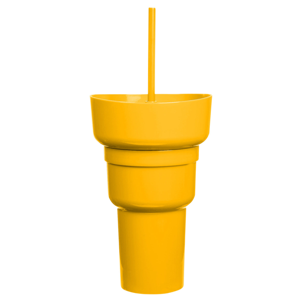 Team 365 1L Recycled PP Stadium Tumbler With Snack Bowl