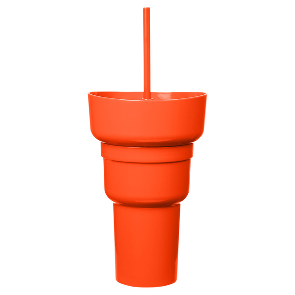 Team 365 1L Recycled PP Stadium Tumbler With Snack Bowl