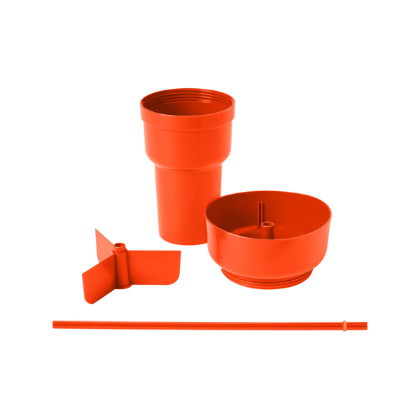 Team 365 1L Recycled PP Stadium Tumbler With Snack Bowl