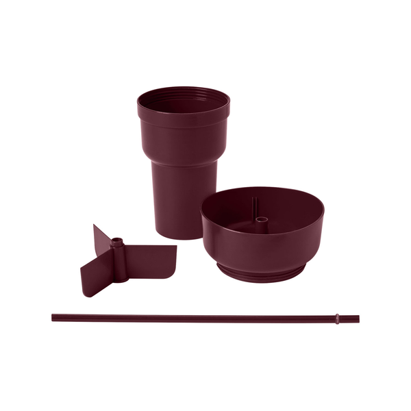 Team 365 1L Recycled PP Stadium Tumbler With Snack Bowl