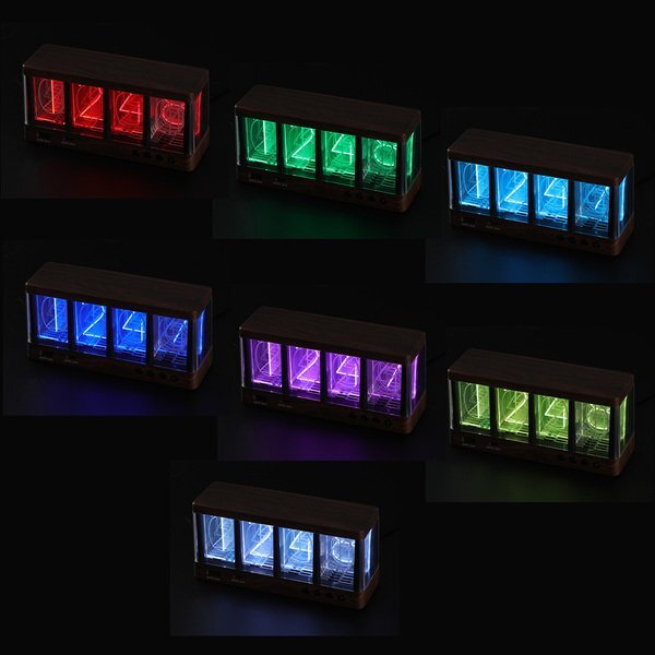 Vintage Alarm Clock w/ Analog-Like Display