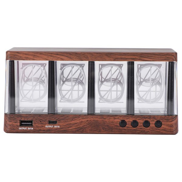 Vintage Alarm Clock w/ Analog-Like Display