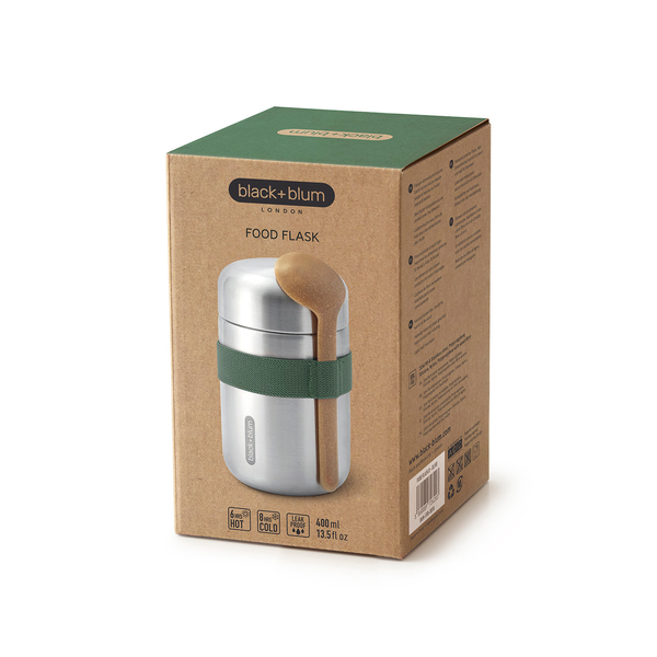 Black+Blum Food Insulated Flask, 13.5 oz.