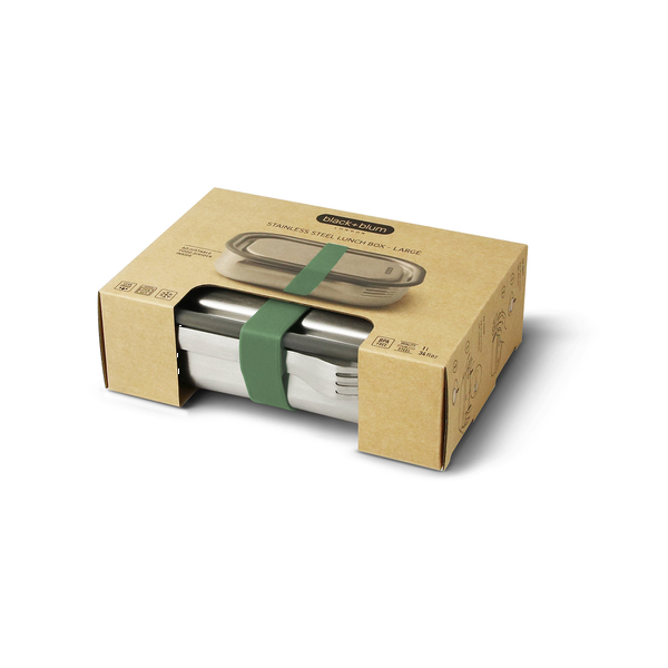 Black+Blum Large Stainless Steel Lunch Box