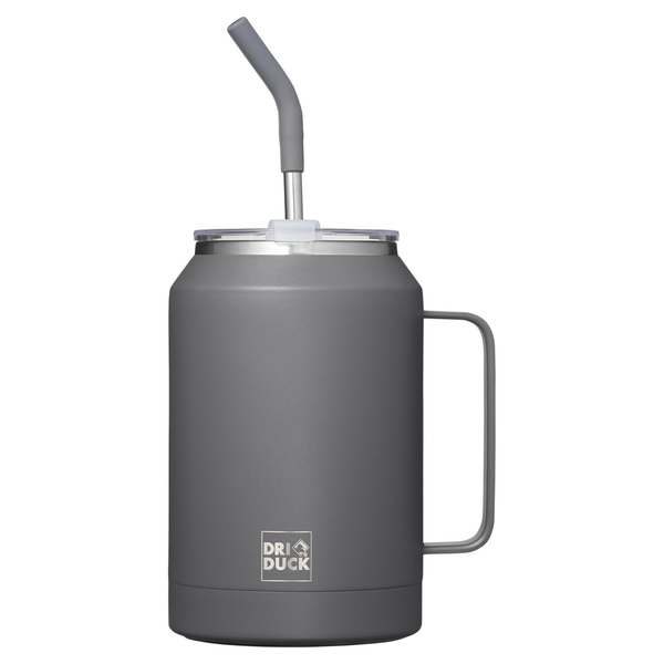 Dri Duck Maverick Insulated Stainless Steel Mug With Straw, 32 oz.