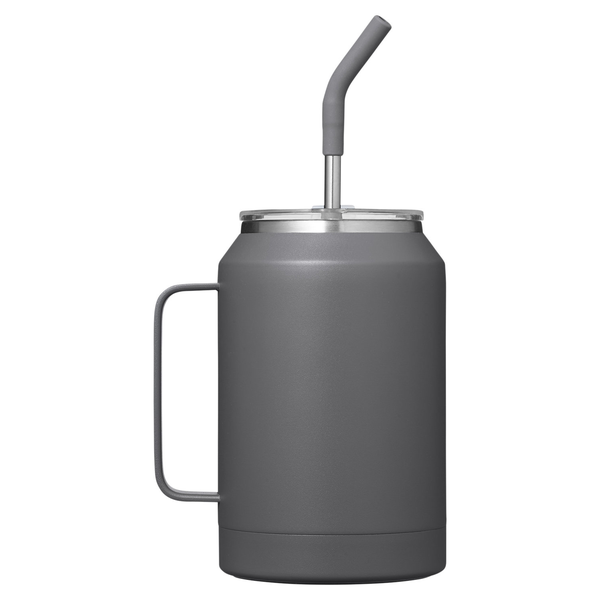 Dri Duck Maverick Insulated Stainless Steel Mug With Straw, 32 oz.