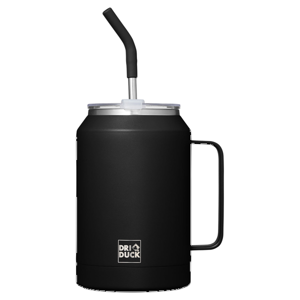 Dri Duck Maverick Insulated Stainless Steel Mug With Straw, 32 oz.