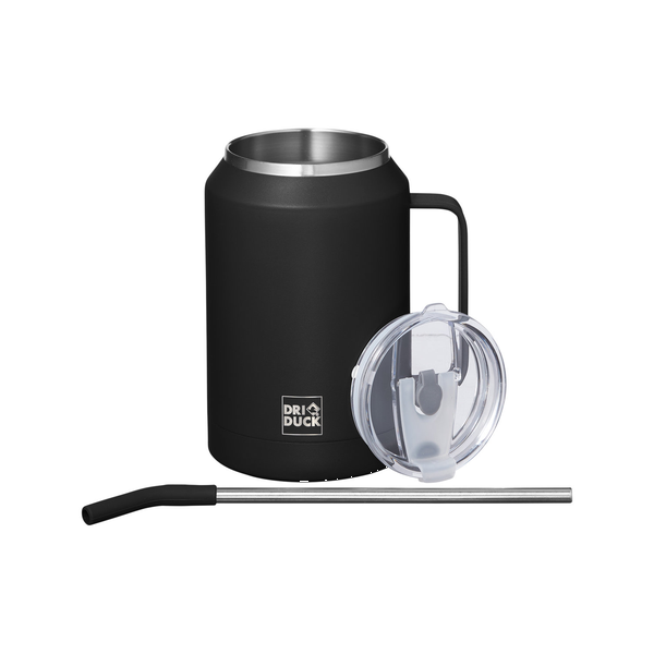 Dri Duck Maverick Insulated Stainless Steel Mug With Straw, 32 oz.