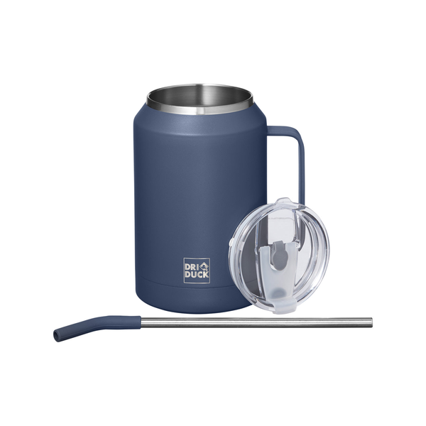 Dri Duck Maverick Insulated Stainless Steel Mug With Straw, 32 oz.