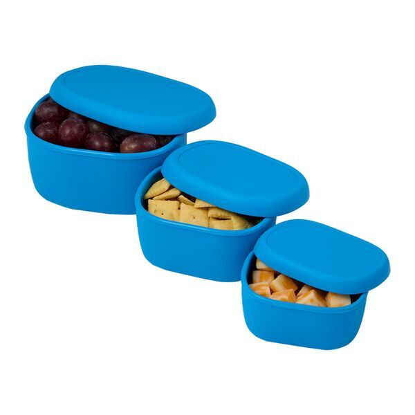 Zili Silicone Storage Containers, Set of 3