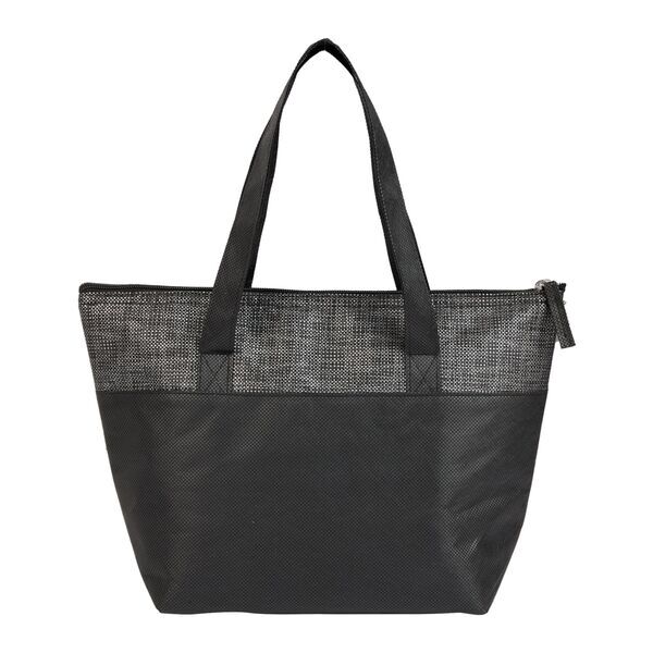 Mist Recycled 9-Can Non-Woven Tote Cooler