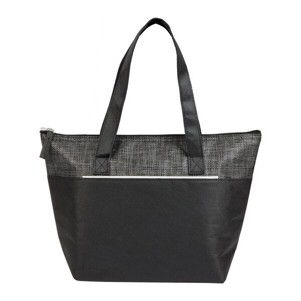 Mist Recycled 9-Can Non-Woven Tote Cooler