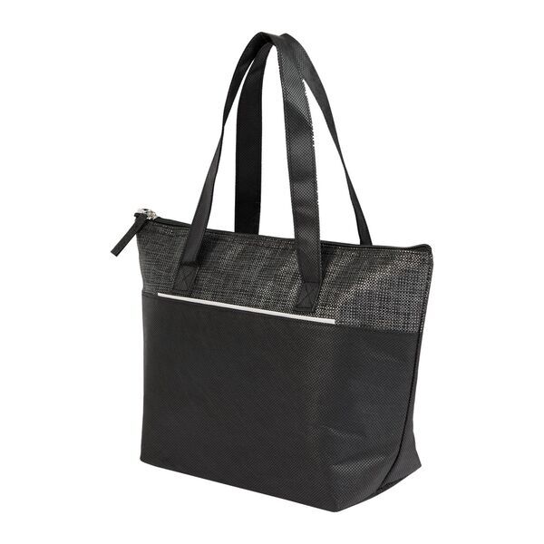 Mist Recycled 9-Can Non-Woven Tote Cooler