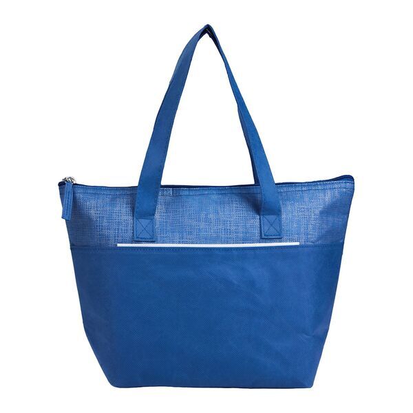 Mist Recycled 9-Can Non-Woven Tote Cooler