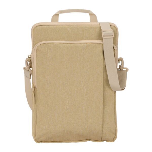 Vertical Recycled Polyester Messenger Bag