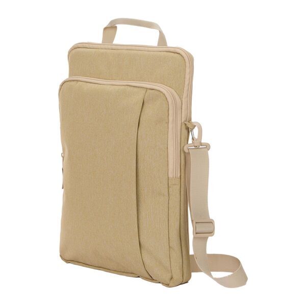 Vertical Recycled Polyester Messenger Bag