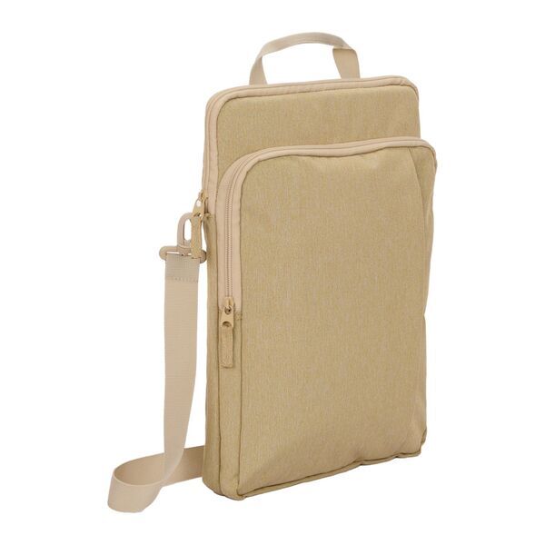 Vertical Recycled Polyester Messenger Bag