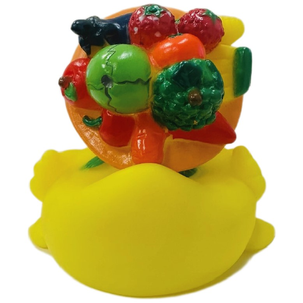 Eat Healthy Rubber Duck